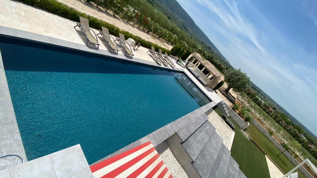 White House En Enguera - Fantastica Casa Con Jacuzzi Piscina Y Barbacoa Apartment Bagian luar foto